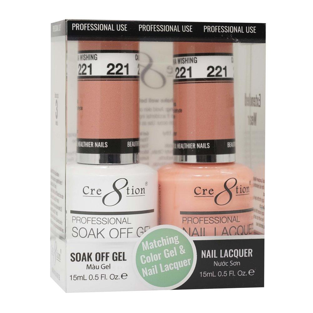 Cre8tion - Gel & Lacquer Solid Duo (#217 - #288)