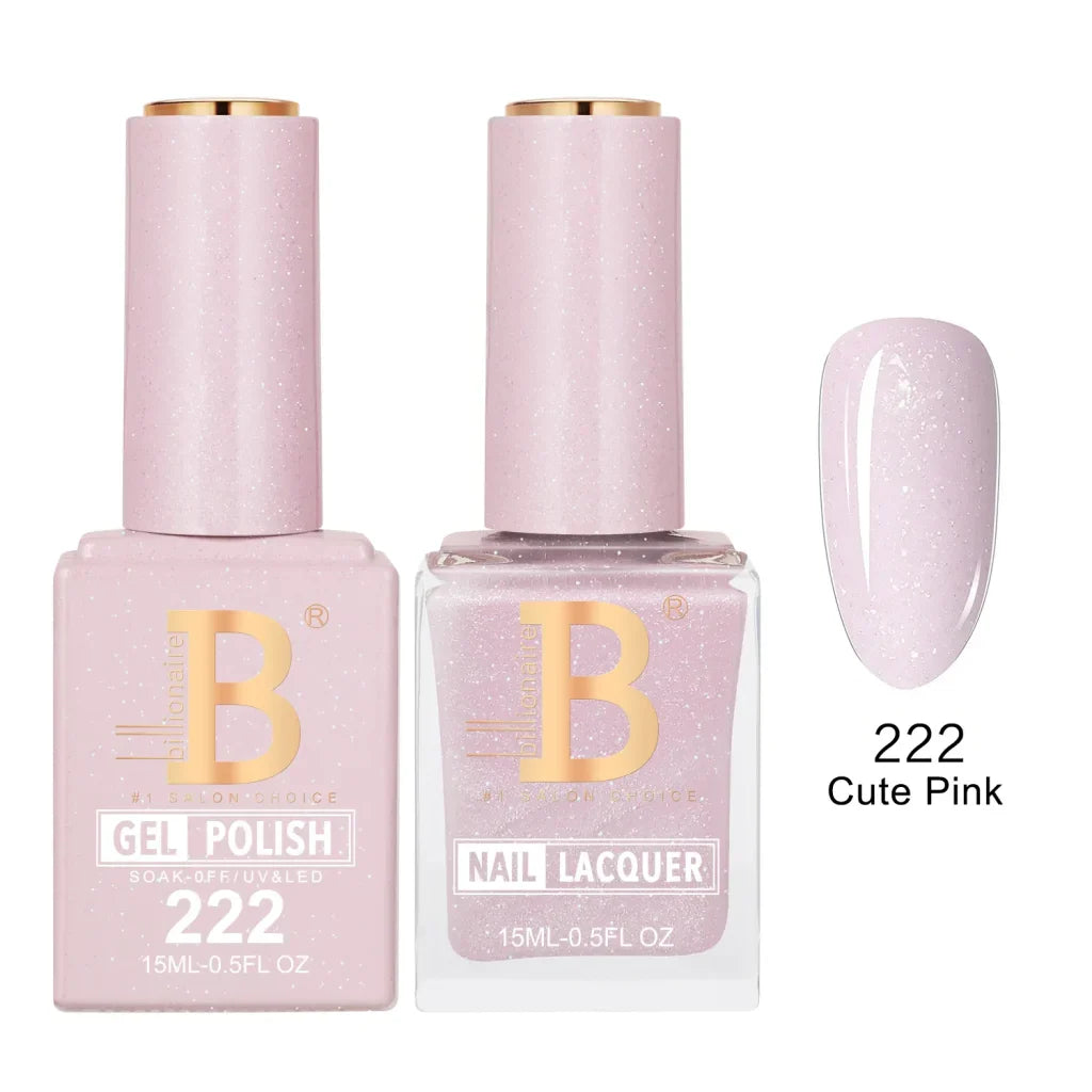 Billionaire Imperial Duo Matching Color Set – #201 - 256 Gel + Lacquer (0.5oz / 15ml)