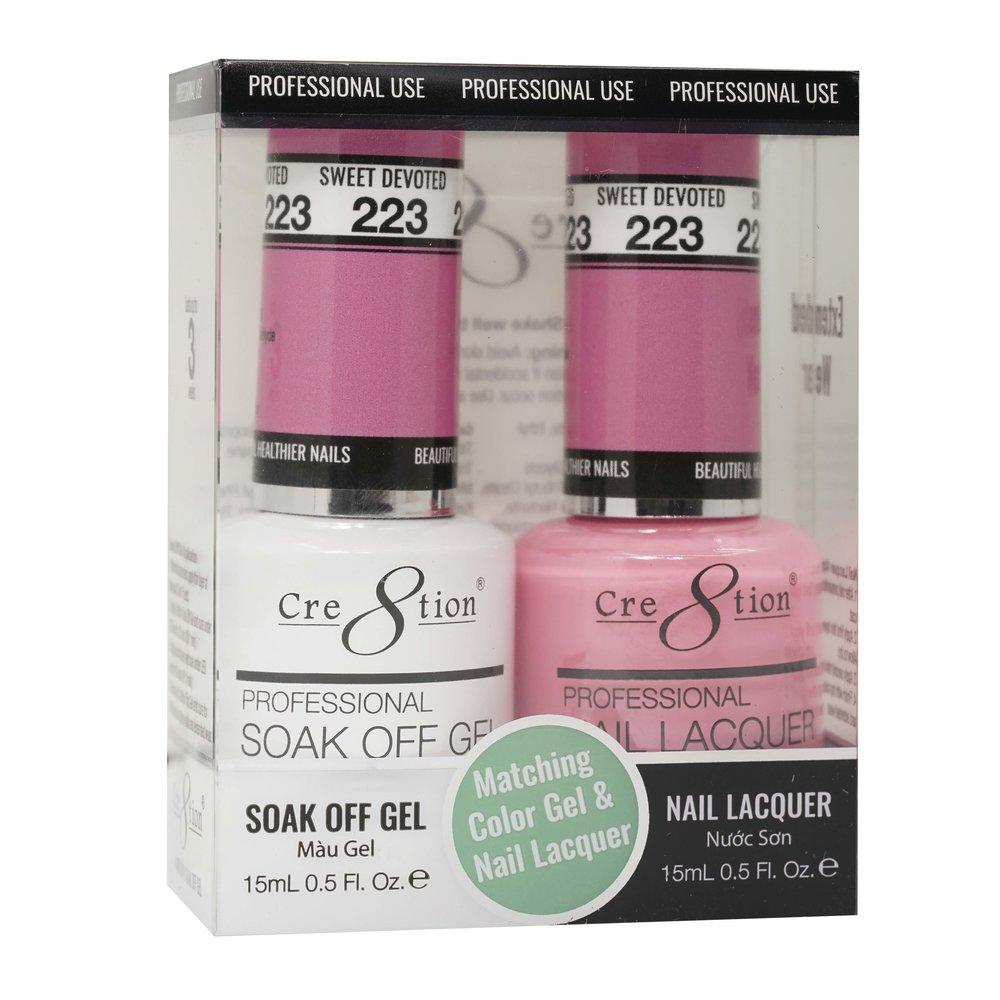 Cre8tion - Gel & Lacquer Solid Duo (#217 - #288)