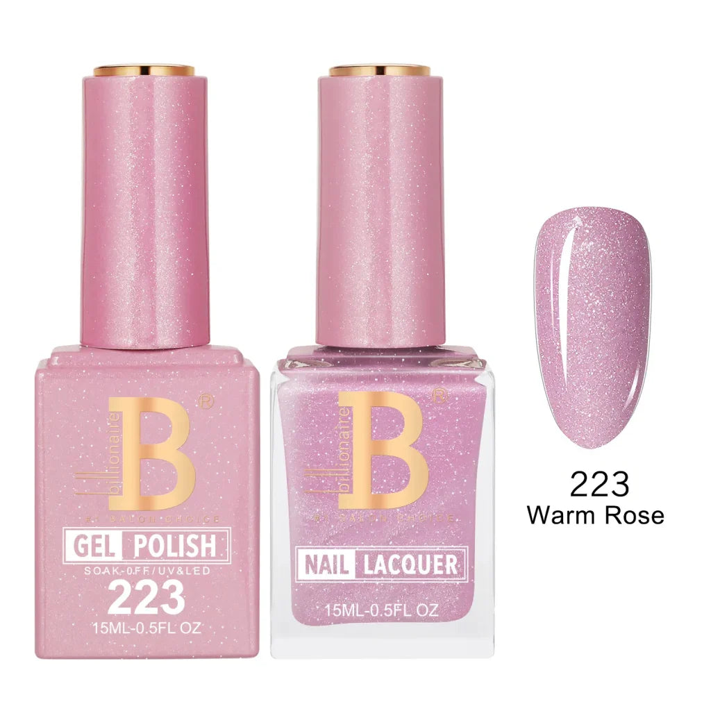 Billionaire Imperial Duo Matching Color Set – #201 - 256 Gel + Lacquer (0.5oz / 15ml)