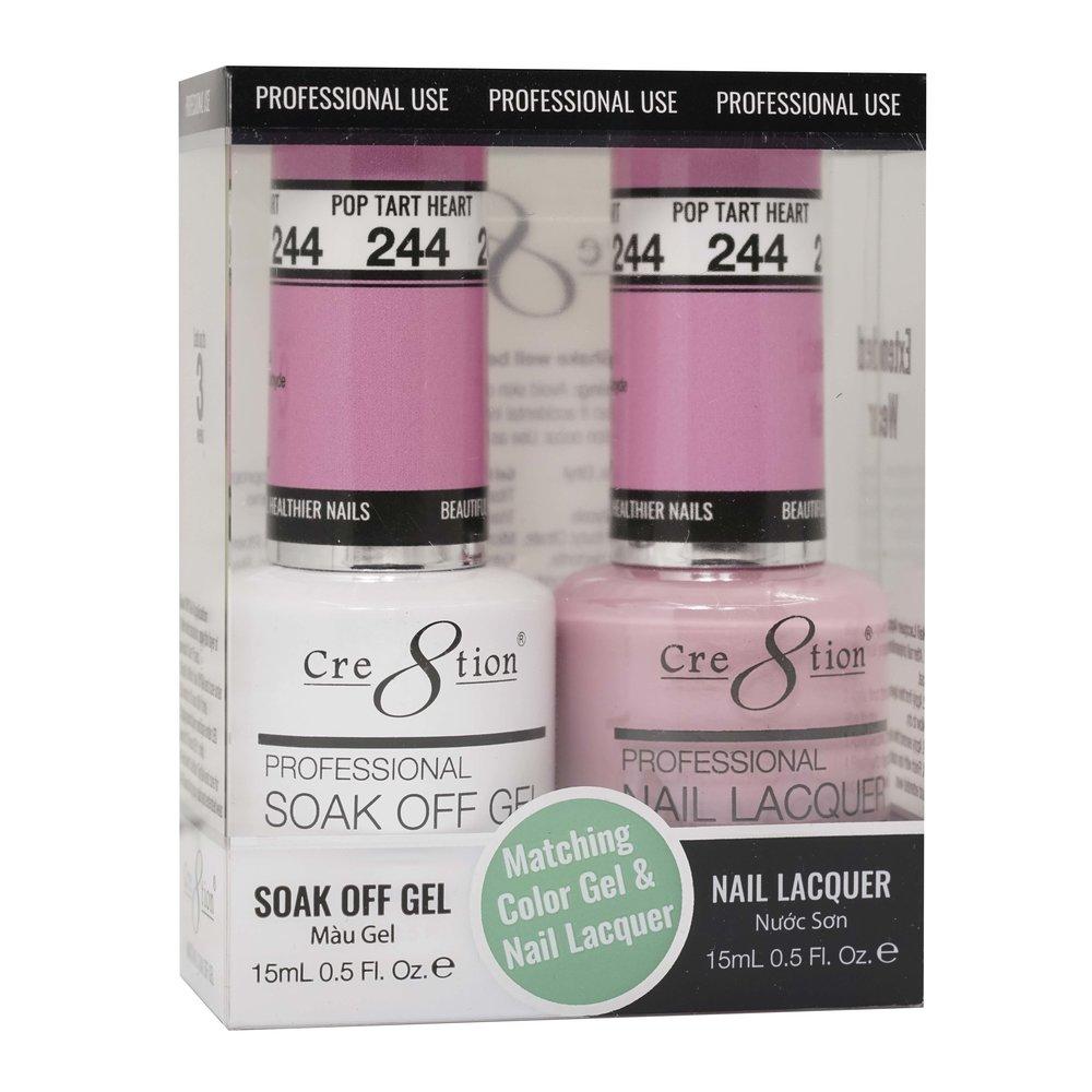 Cre8tion - Gel & Lacquer Solid Duo (#217 - #288)
