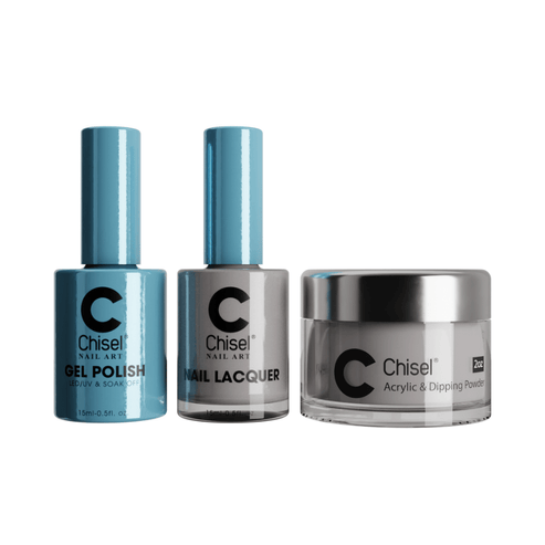 Chisel - Gel & Lacquer & Dip Trio Solid (#01 - #100) - NEW 2024