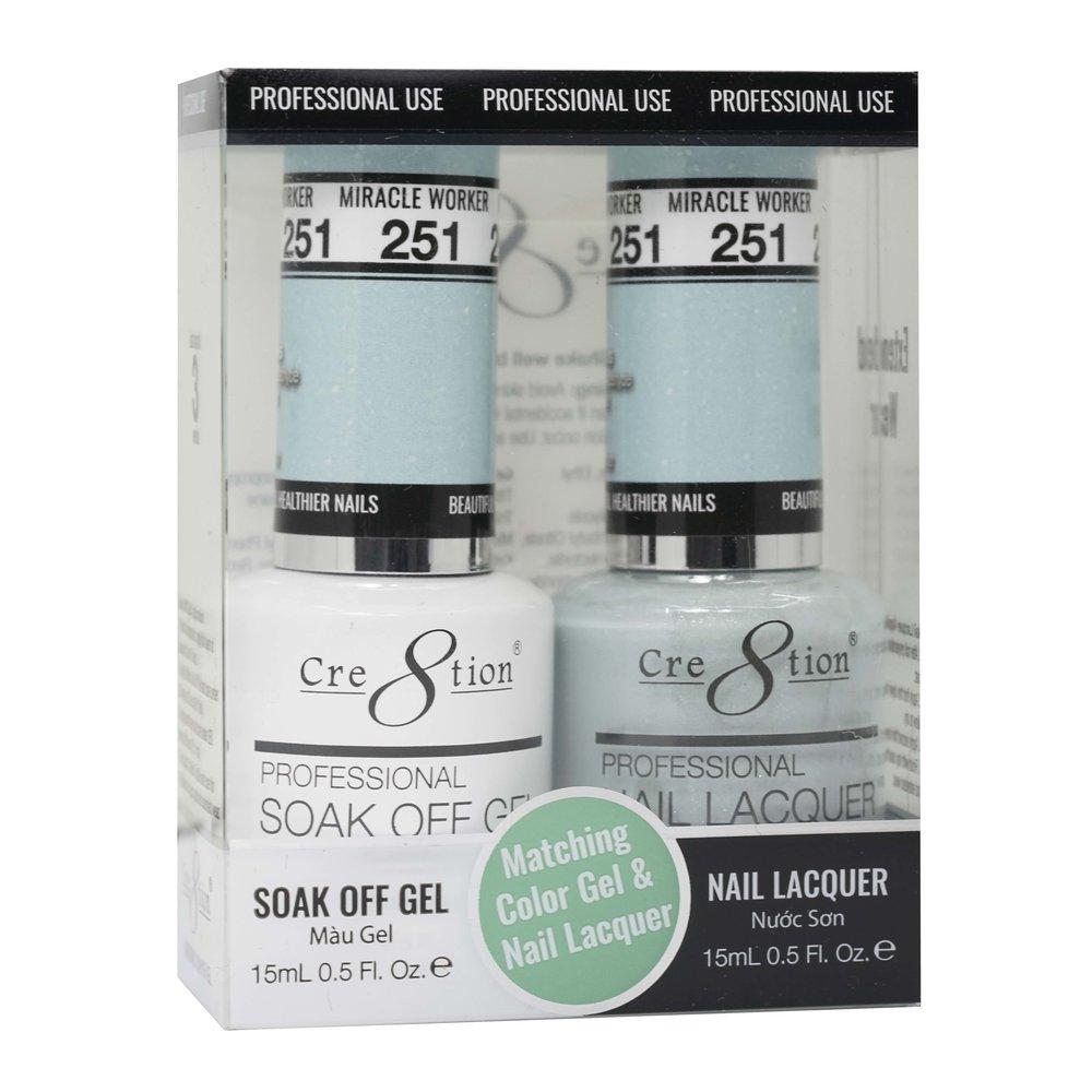 Cre8tion - Gel & Lacquer Solid Duo (#217 - #288)
