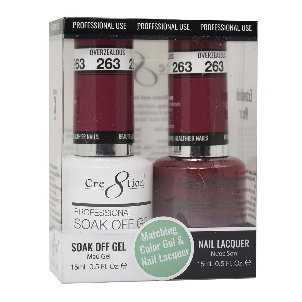 Cre8tion - Gel & Lacquer Solid Duo (#217 - #288)