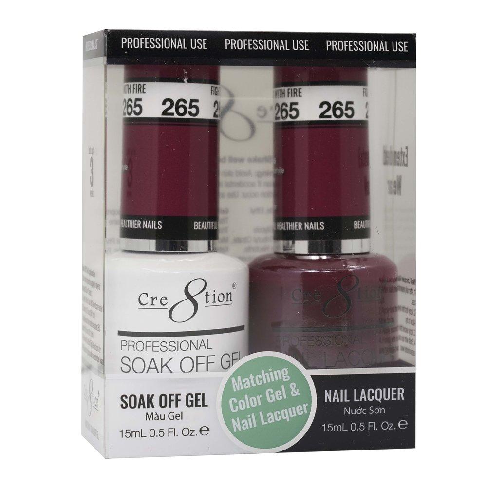 Cre8tion - Gel & Lacquer Solid Duo (#217 - #288)