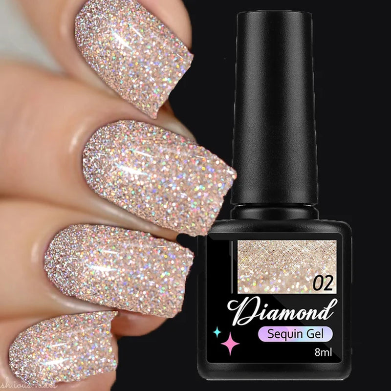 Base Top Coat Gel Nail Polish 0.28 Fl.Oz Transparent/Matt Soak off UV Gel No Wipe Top Coat Long Lasting Gel Lacquer Nail Art