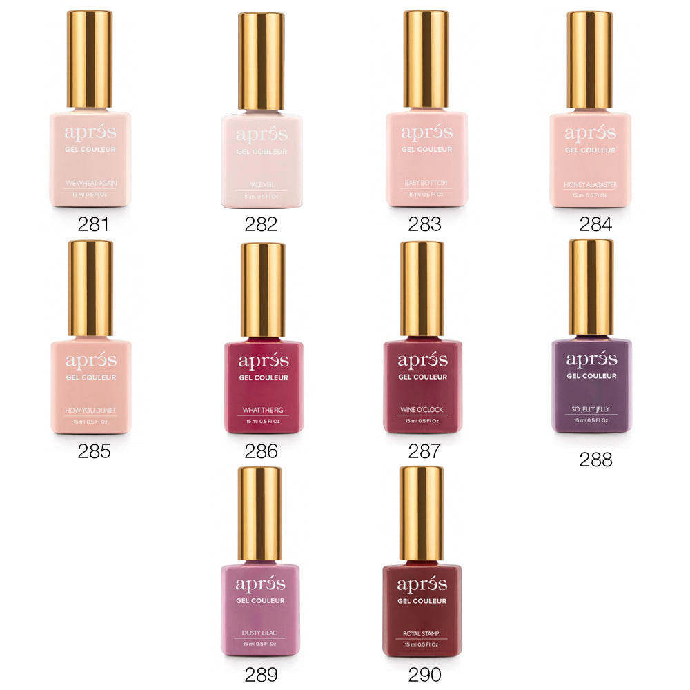 Apres - Gel Couleur (#281 - #290)