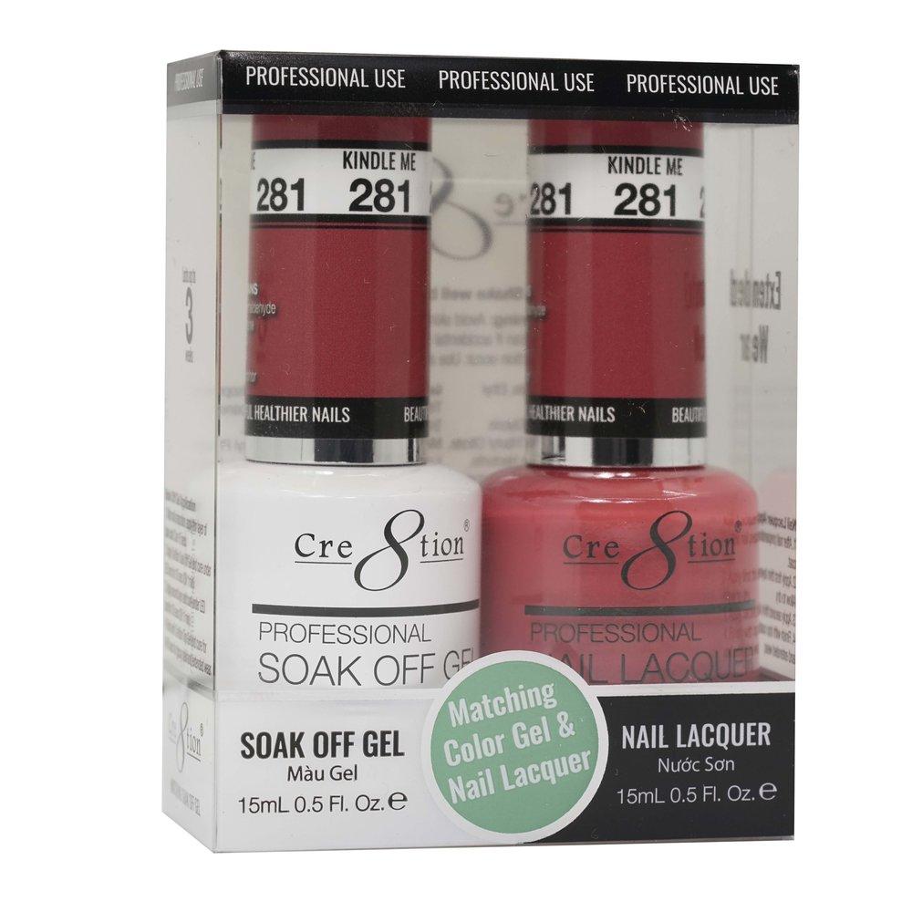 Cre8tion - Gel & Lacquer Solid Duo (#217 - #288)