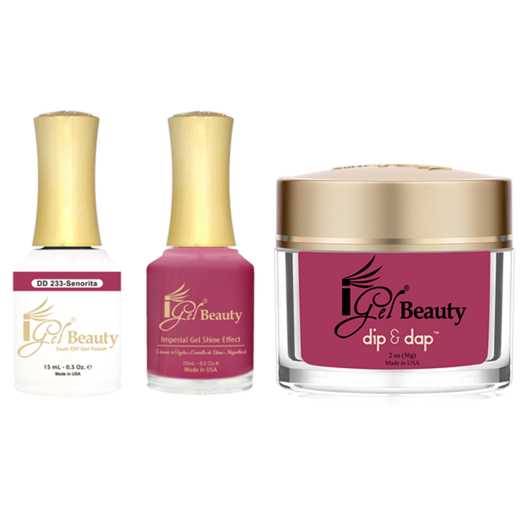 IGel - Gel & Lacquer & Dip Trio (#DD160 - #DD247)
