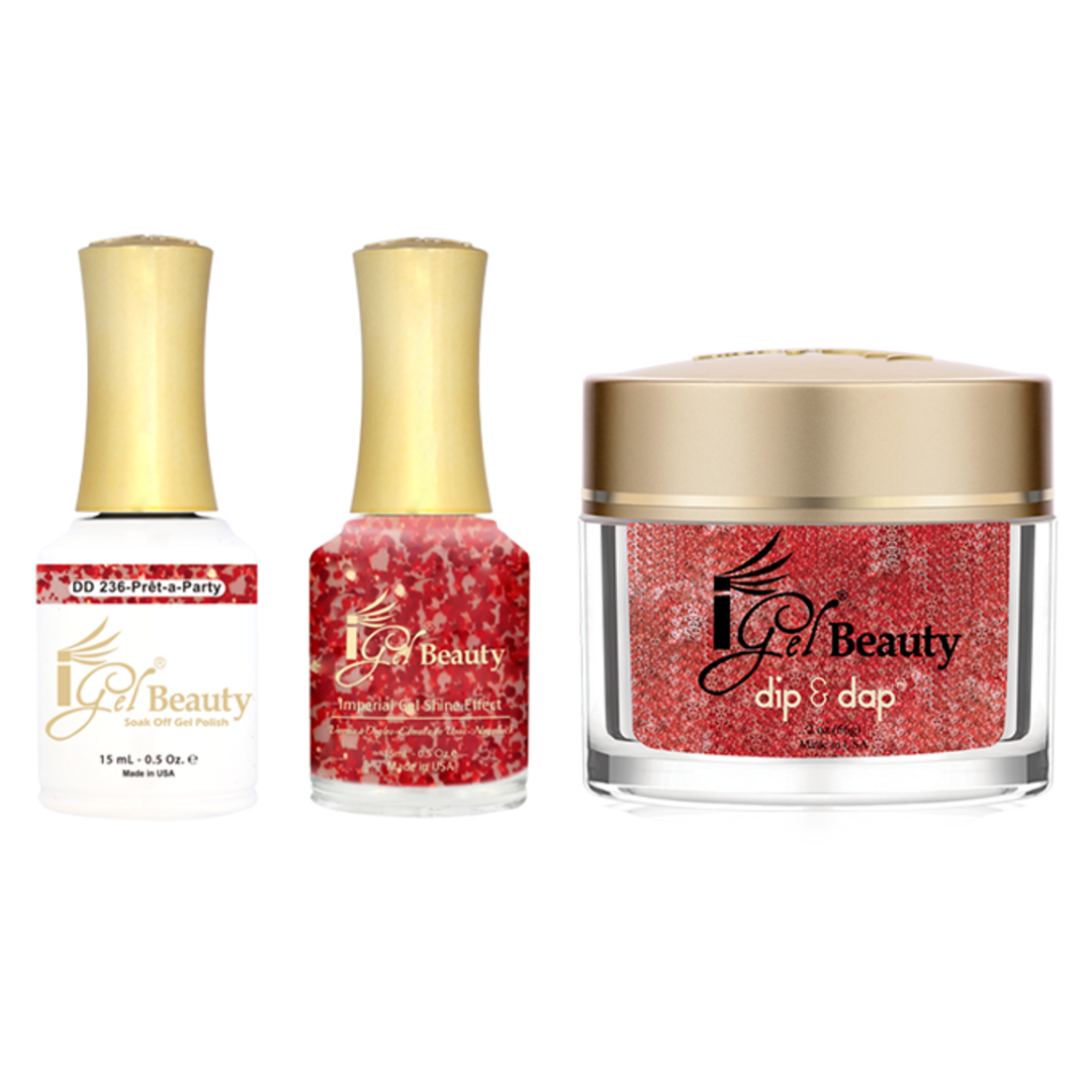 IGel - Gel & Lacquer & Dip Trio (#DD160 - #DD247)