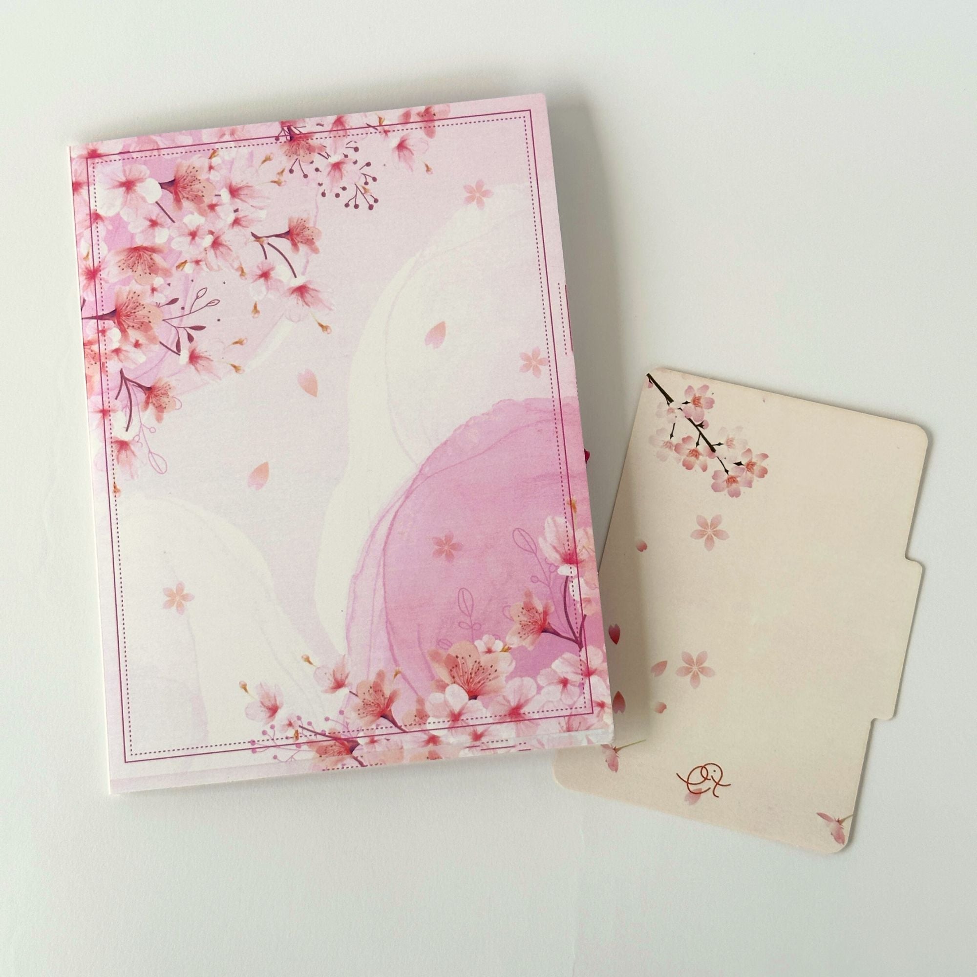 Pop Up Greeting Card Spring Cherry Blossom Blooming Colorful Nature Card Gift Idea Love Thank You Birthday Family Card Mother's Day Gift