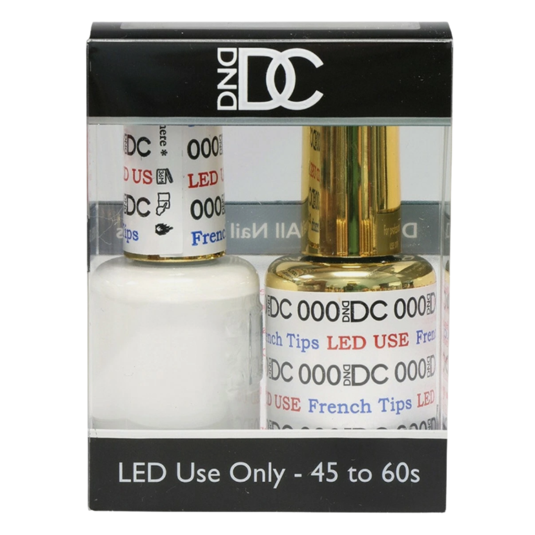 DND - DC Gel Duo - #000 French Tips (15ml)