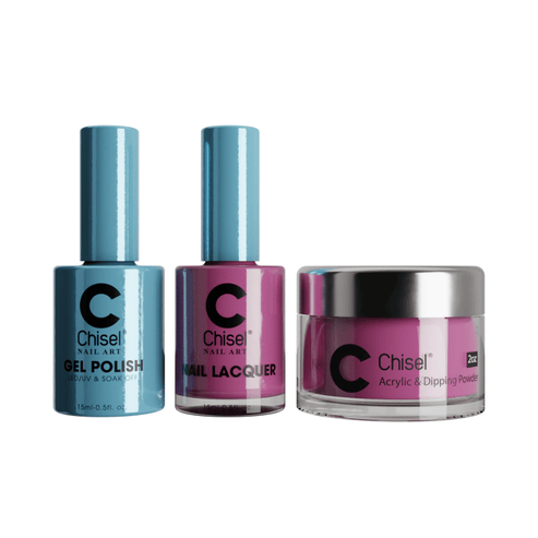 Chisel - Gel & Lacquer & Dip Trio Solid (#01 - #100) - NEW 2024