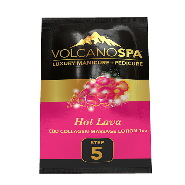 Volcano - Pedicure Deluxe 5in1 (Case 36 Boxes) - Hot Lava