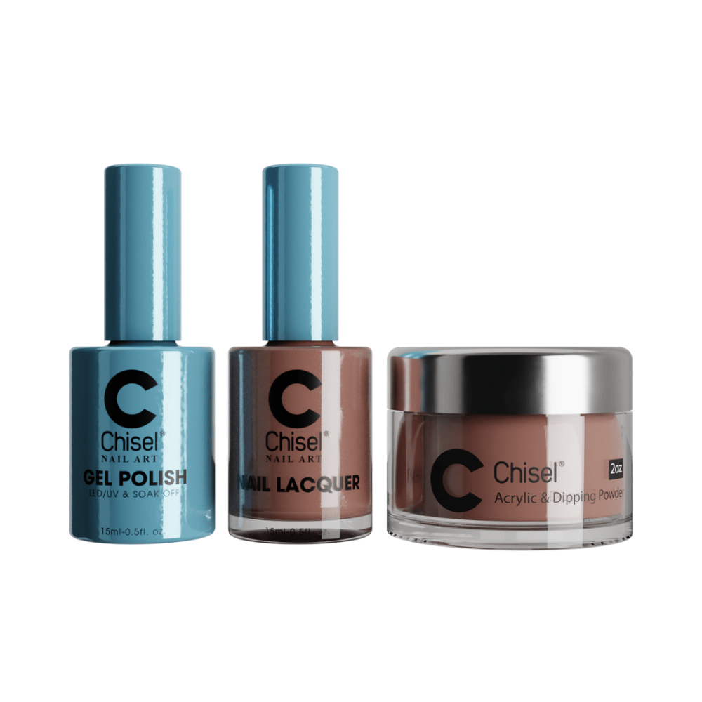 Chisel - Gel & Lacquer & Dip Trio Solid (#01 - #100) - NEW 2024