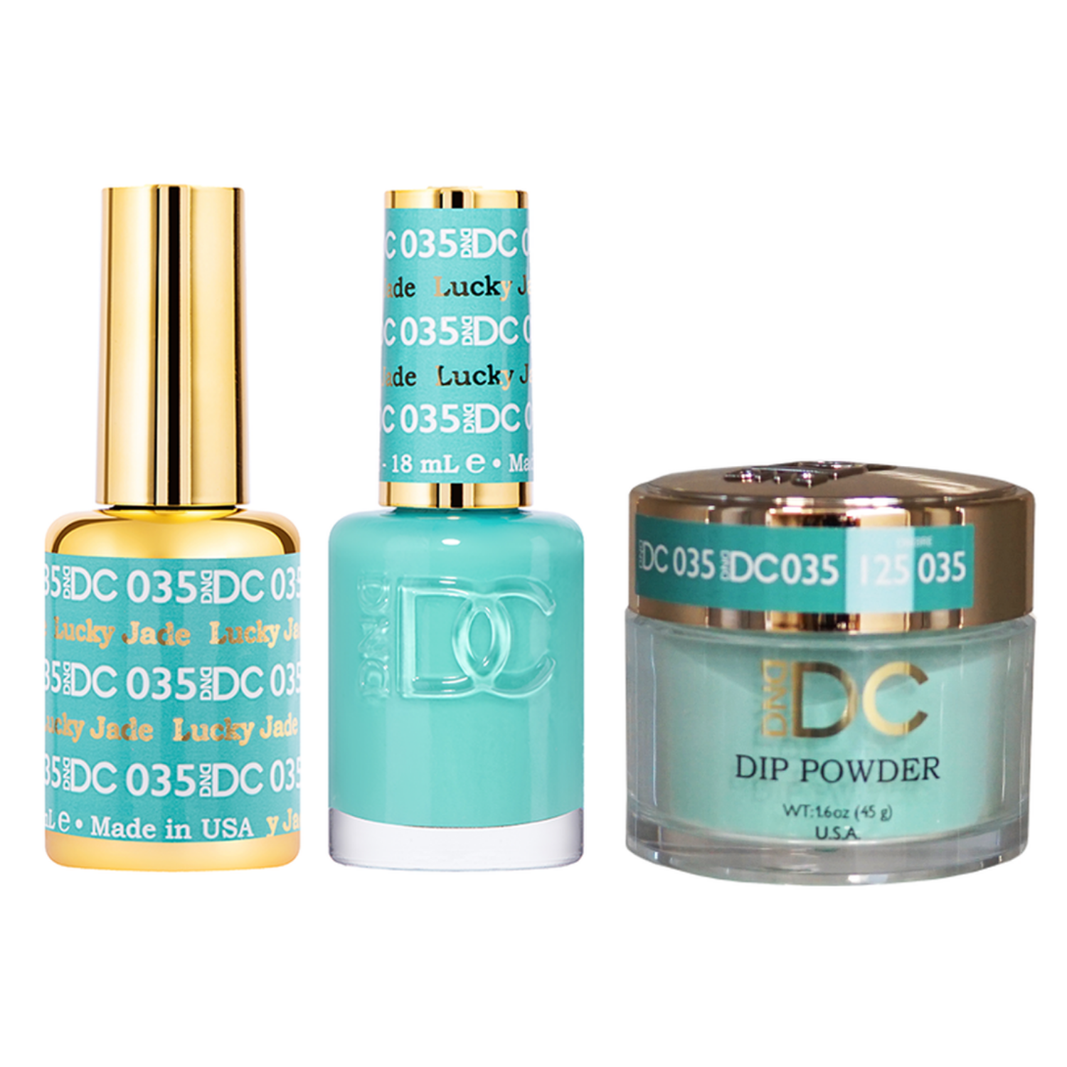 DND - DC Gel & Lacquer & Dip Trio (#01 - #70)