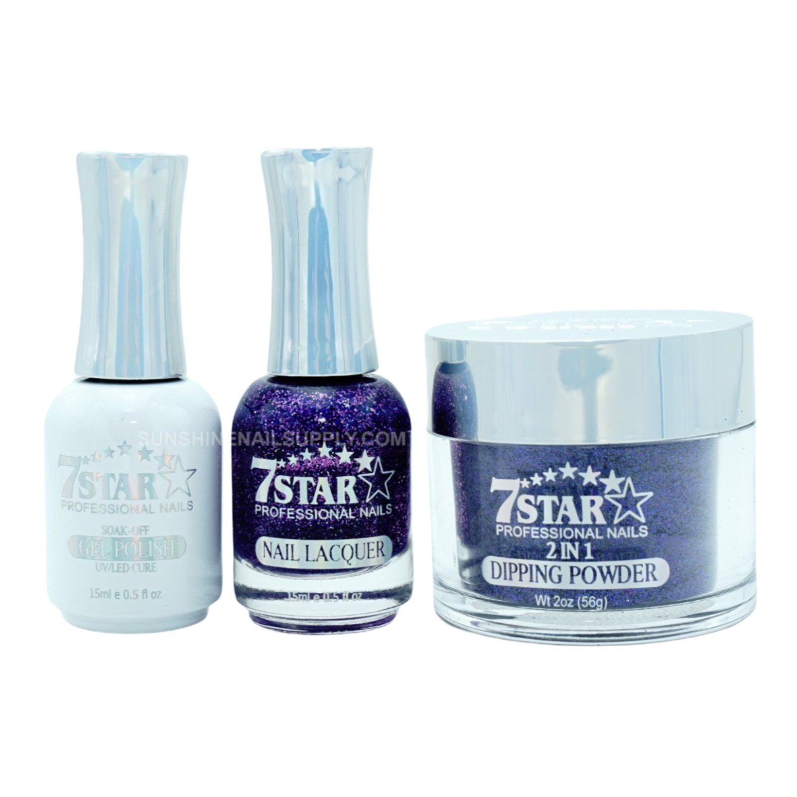 7 Star - Gel & Lacquer & Dip Trio (#301 - #400)