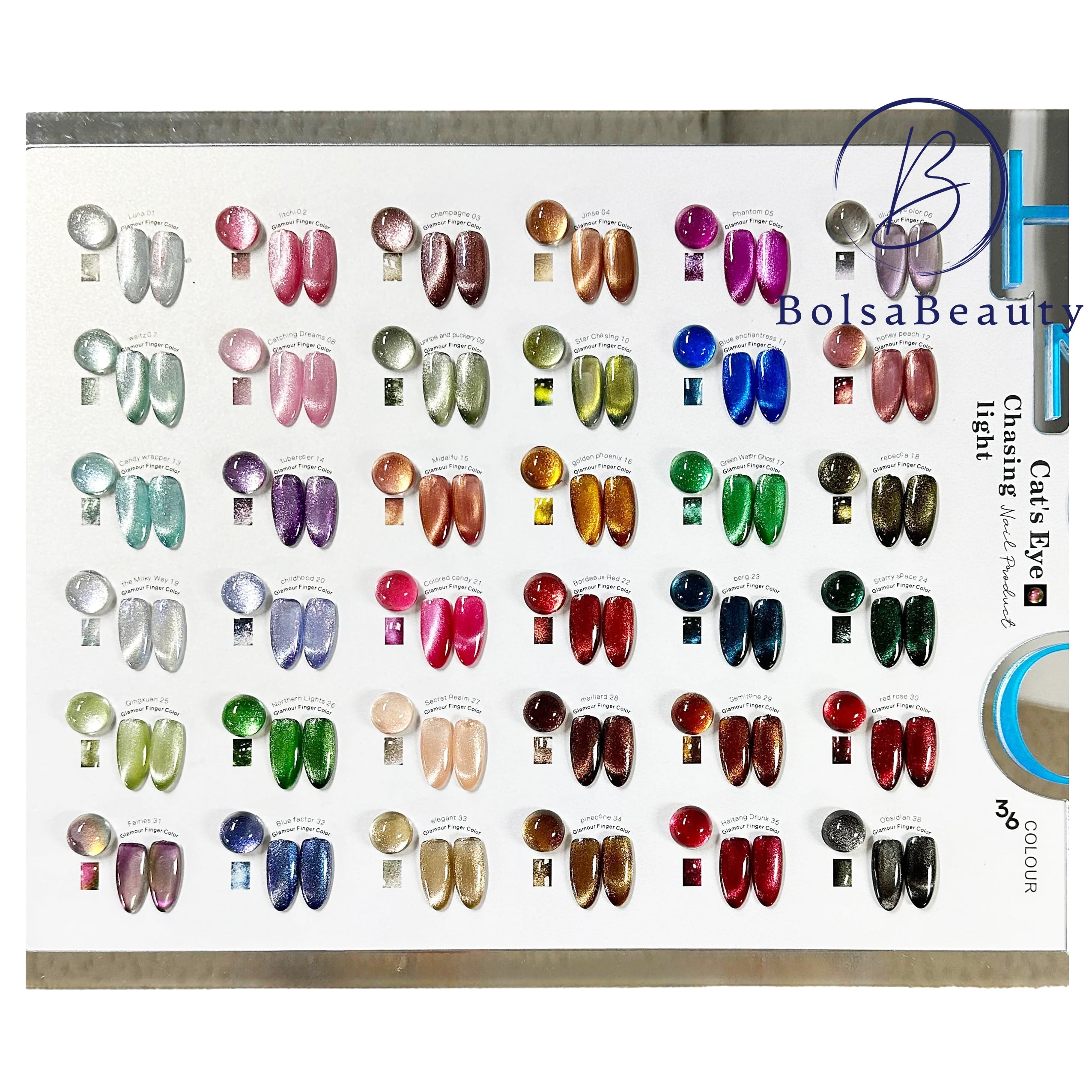 BolsaBeauty - Cat Eye Chasing Light Full Set (36 Colors)