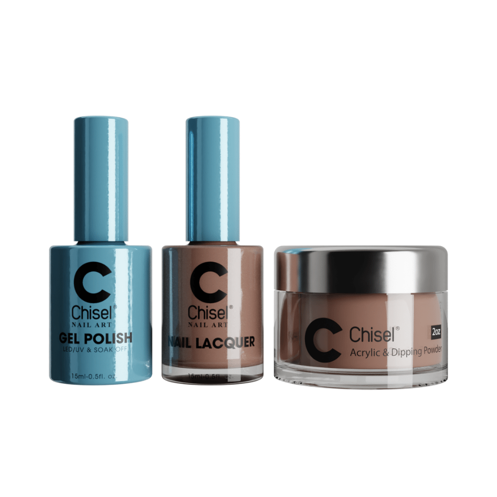 Chisel - Gel & Lacquer & Dip Trio Solid (#01 - #100) - NEW 2024