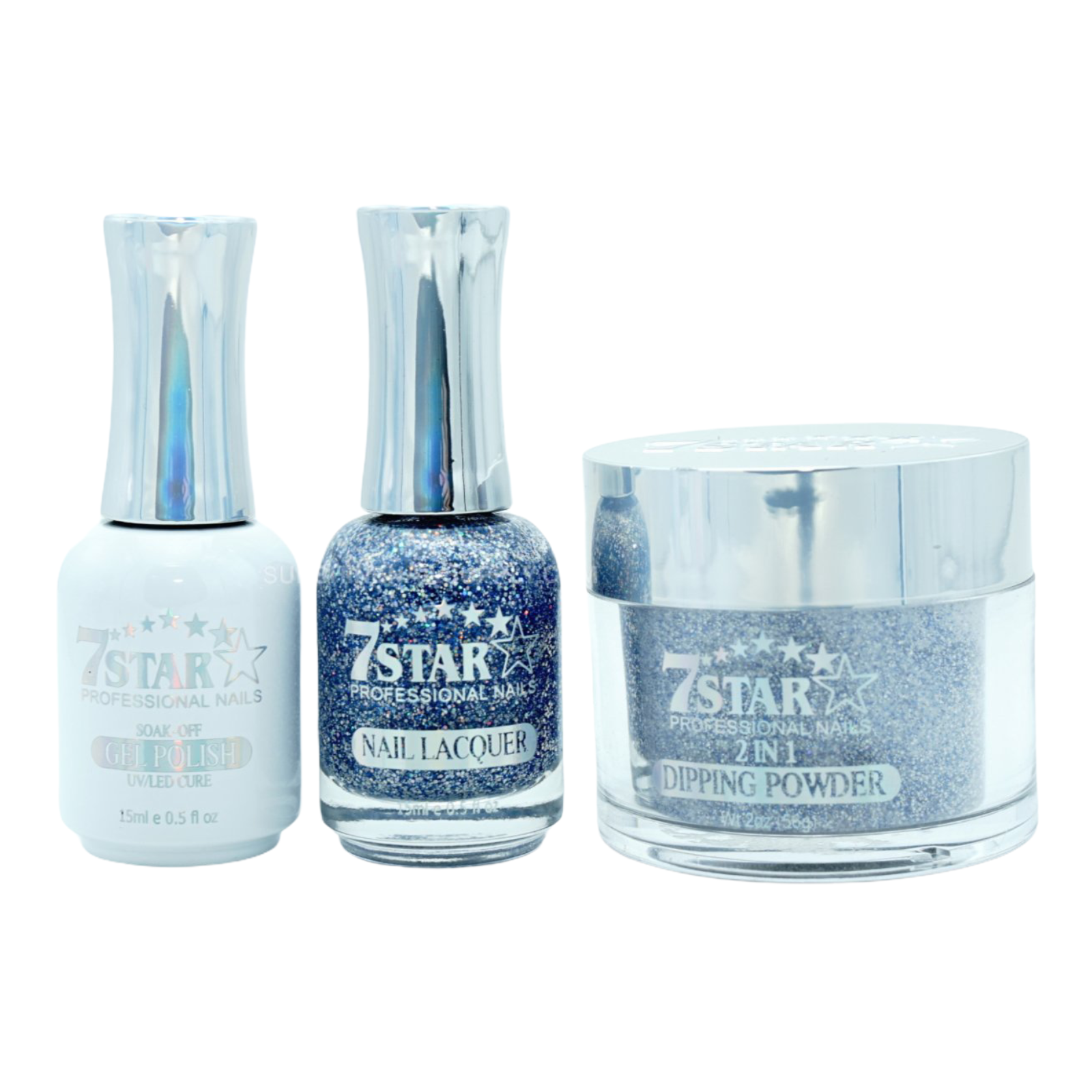 7 Star - Gel & Lacquer & Dip Trio (#301 - #400)