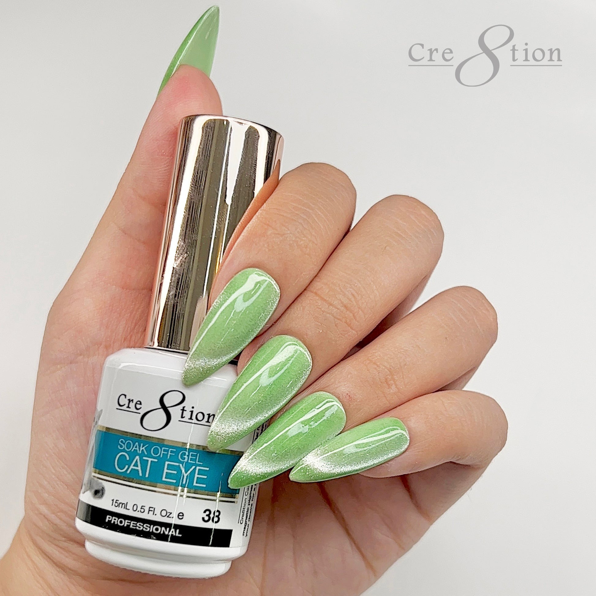 Cre8tion - Cat Eye Gel 15ml (#01 - #73)