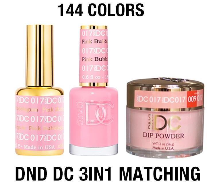 DND - DC Gel & Lacquer & Dip Trio (#01 - #70)