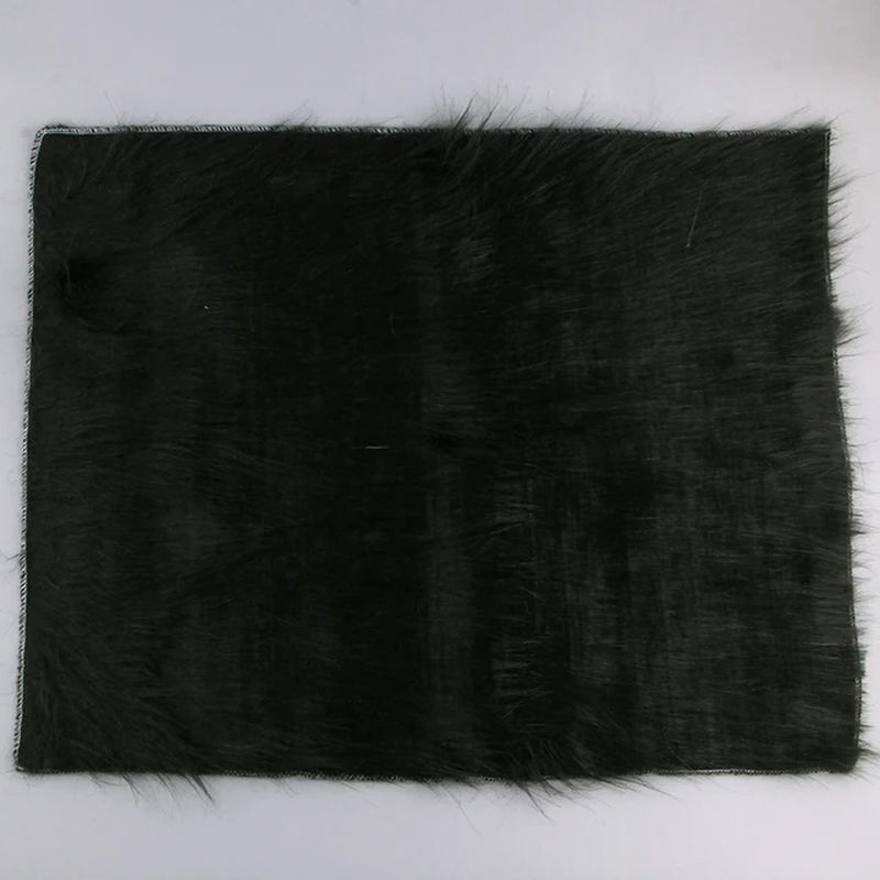 Nail Art Photo Background 15x20 Inch Soft Fur Cushion Foldable Pad Pad in White Grey Pink Black Color