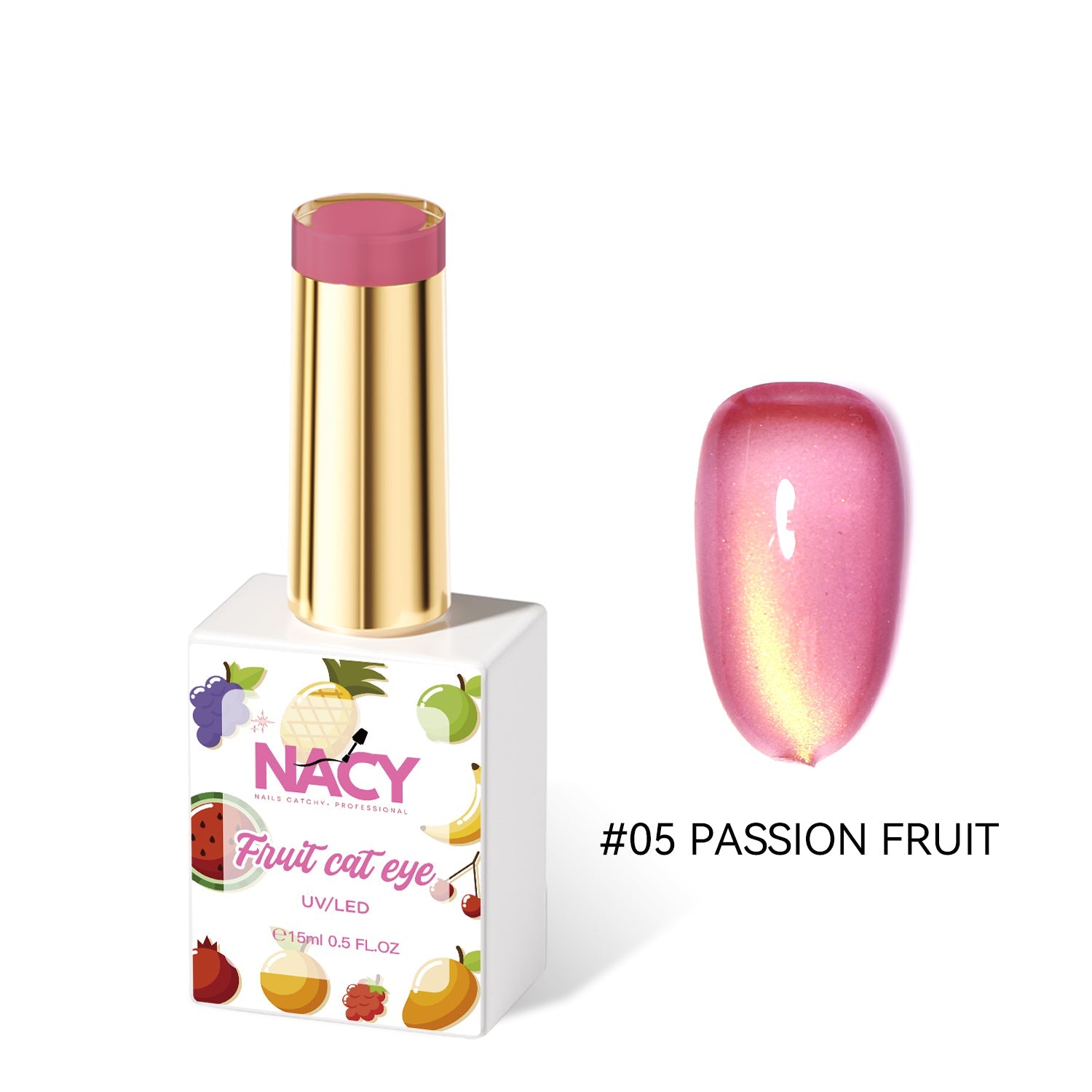 Nacy Fruit Cat Eye Gel 0.5oz Hema / Tpo Free - 05