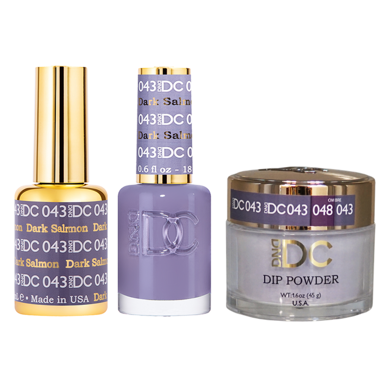 DND - DC Gel & Lacquer & Dip Trio (#01 - #70)