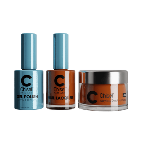 Chisel - Gel & Lacquer & Dip Trio Solid (#01 - #100) - NEW 2024