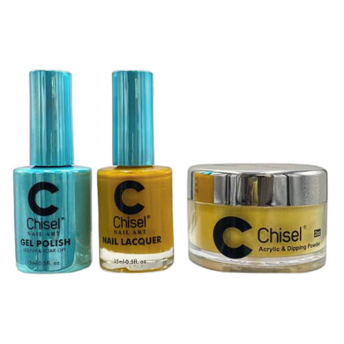 Chisel - Gel & Lacquer & Dip Trio Solid (#01 - #100) - NEW 2024