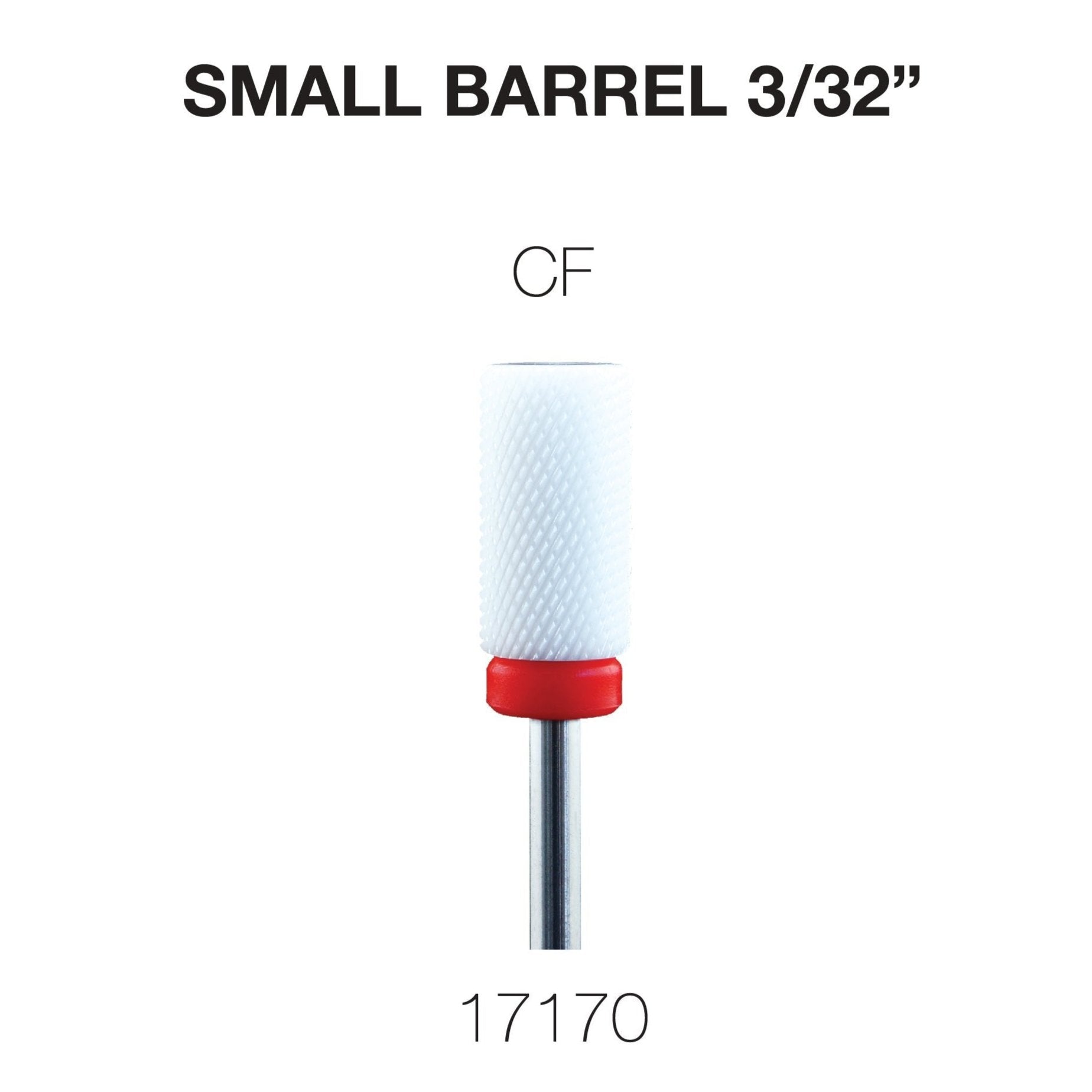 Cre8tion Ceramic Small Barrel 3/32