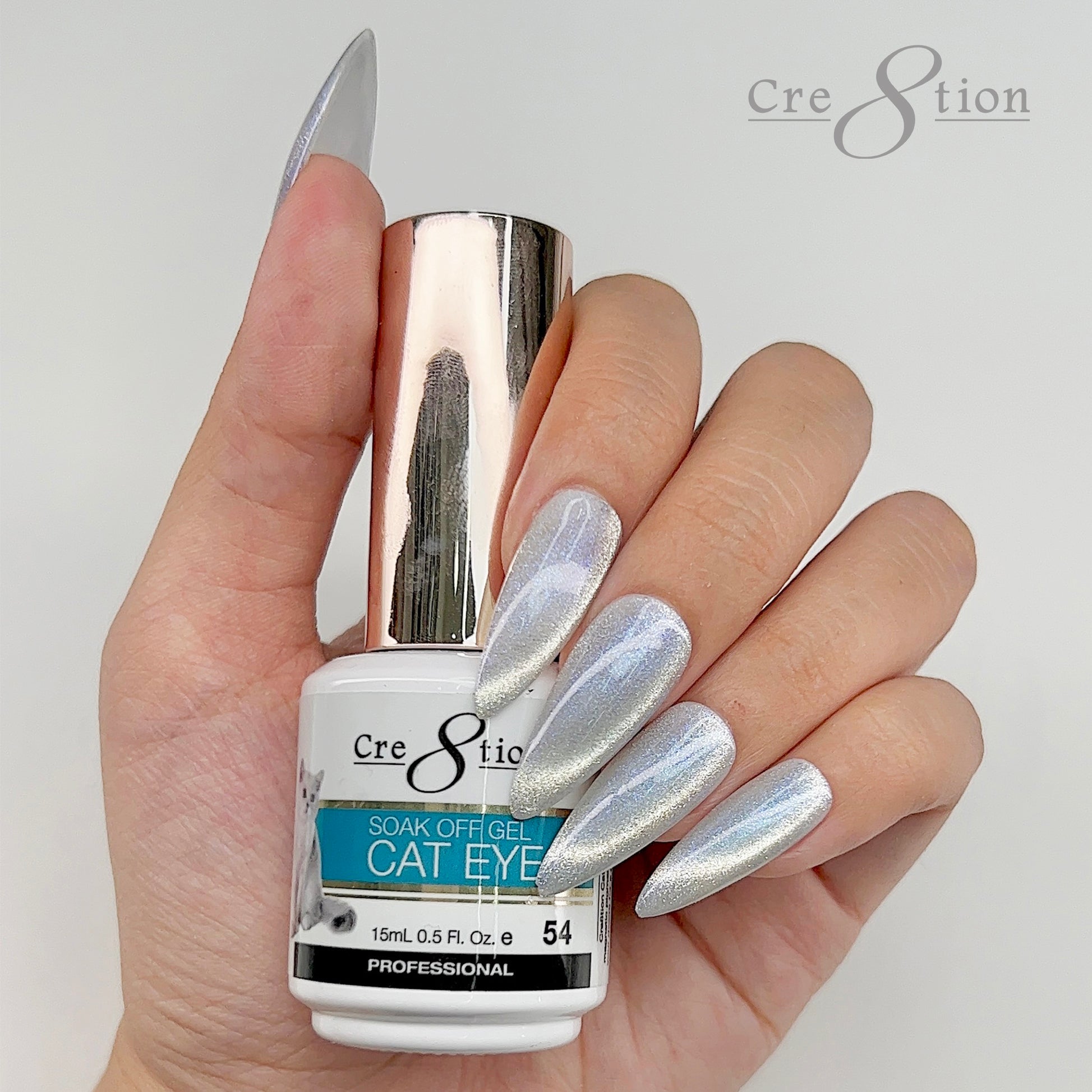 Cre8tion - Cat Eye Gel 15ml (#01 - #73)