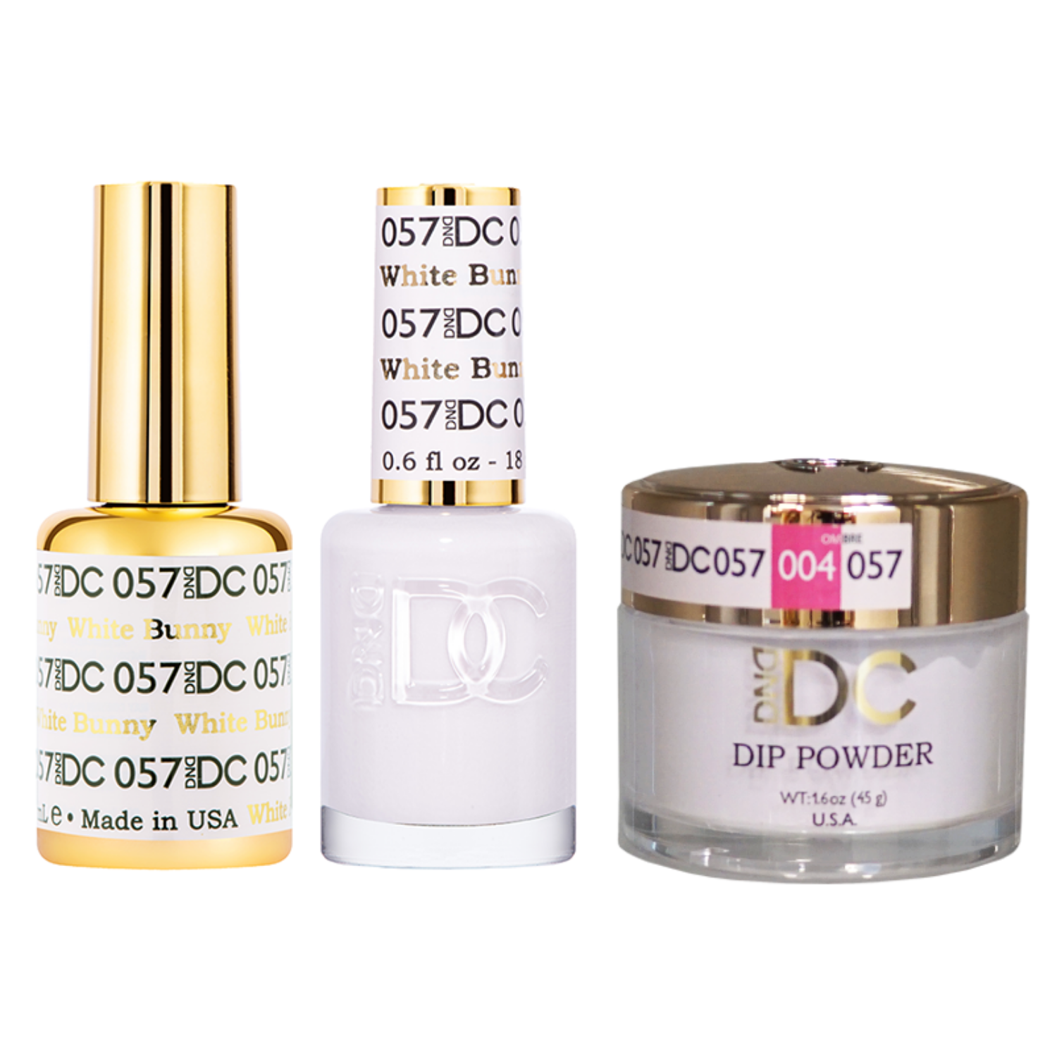 DND - DC Gel & Lacquer & Dip Trio (#01 - #70)