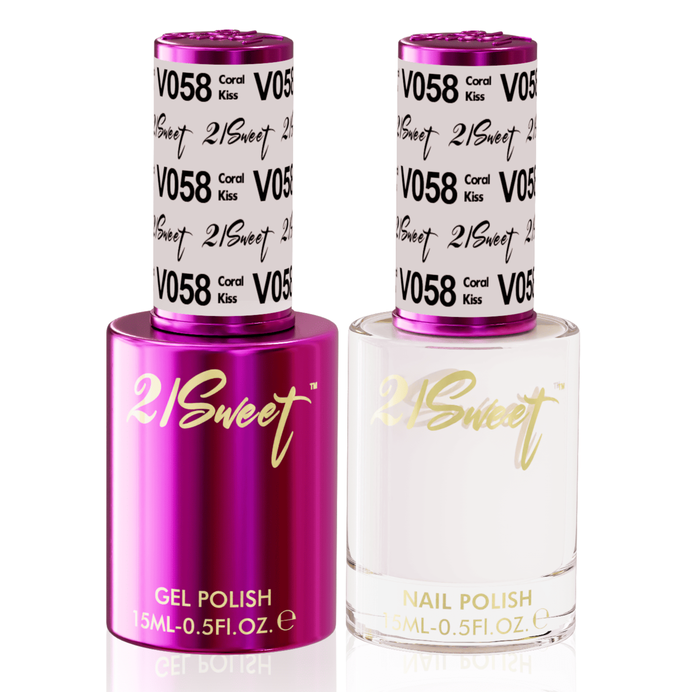 21Sweet - Gel & Lacquer Duo (#01 - #100) - NEW 2024