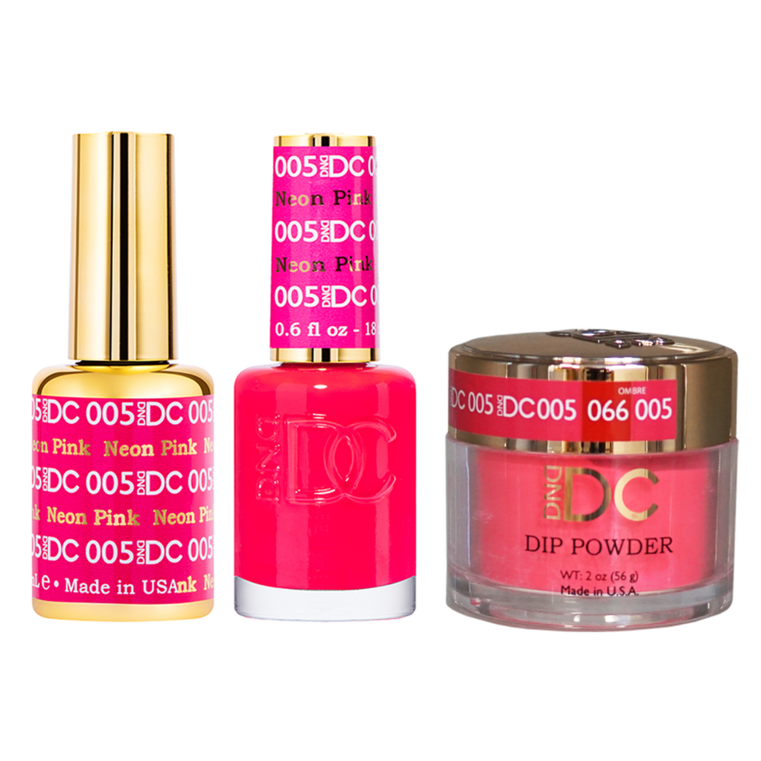 DND - DC Gel & Lacquer & Dip Trio (#01 - #70)