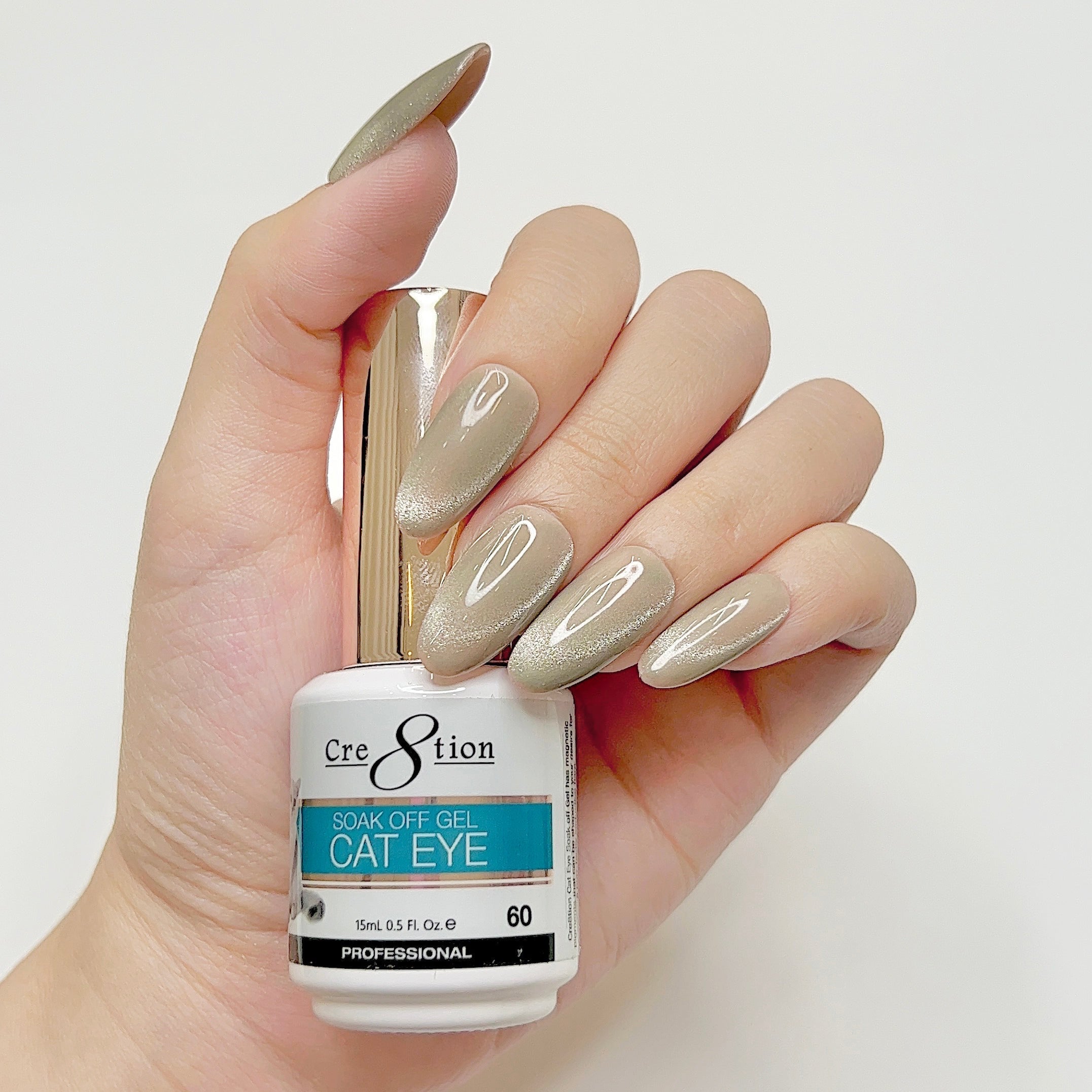 Cre8tion - Cat Eye Gel 15ml (#01 - #73)