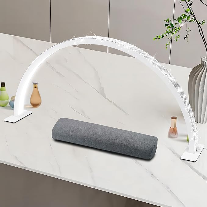 Sumika - Half Moon Light For Nail Table (Diamond White)