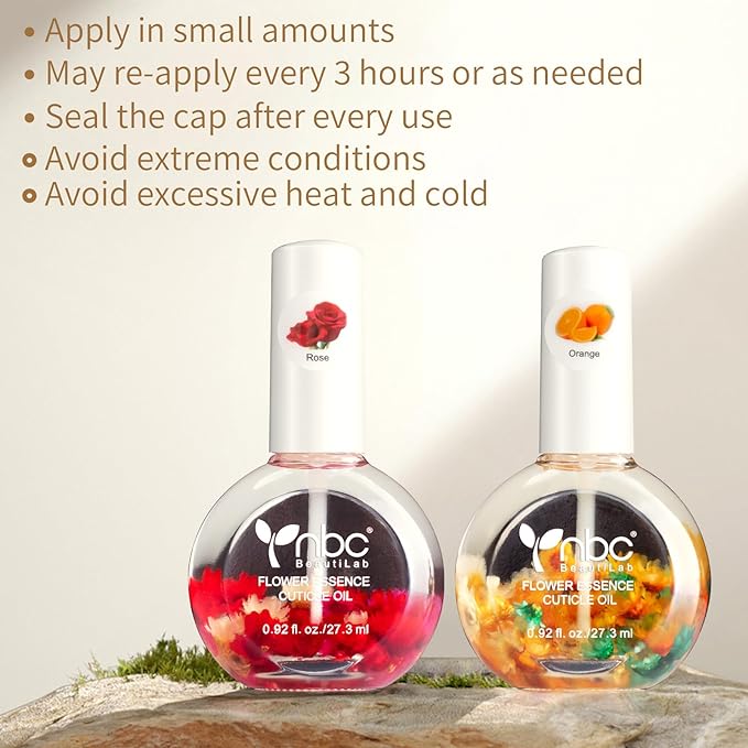 NBC - Hands & Feet Cuticle Oil 15ml (Many Scents)