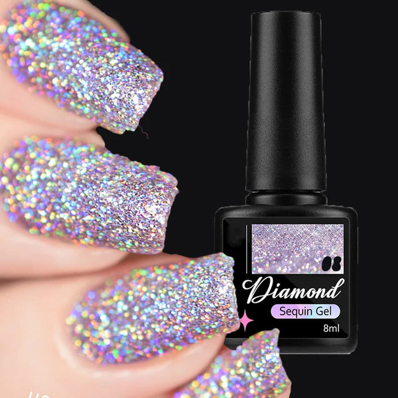 Base Top Coat Gel Nail Polish 0.28 Fl.Oz Transparent/Matt Soak off UV Gel No Wipe Top Coat Long Lasting Gel Lacquer Nail Art