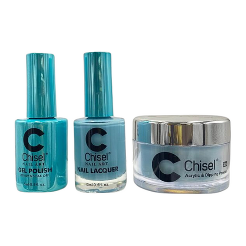 Chisel - Gel & Lacquer & Dip Trio Solid (#01 - #100) - NEW 2024