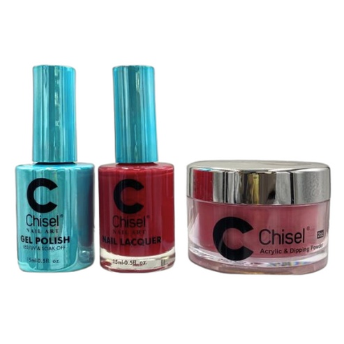 Chisel - Gel & Lacquer & Dip Trio Solid (#01 - #100) - NEW 2024