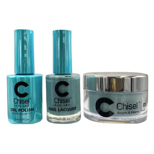 Chisel - Gel & Lacquer & Dip Trio Solid (#01 - #100) - NEW 2024