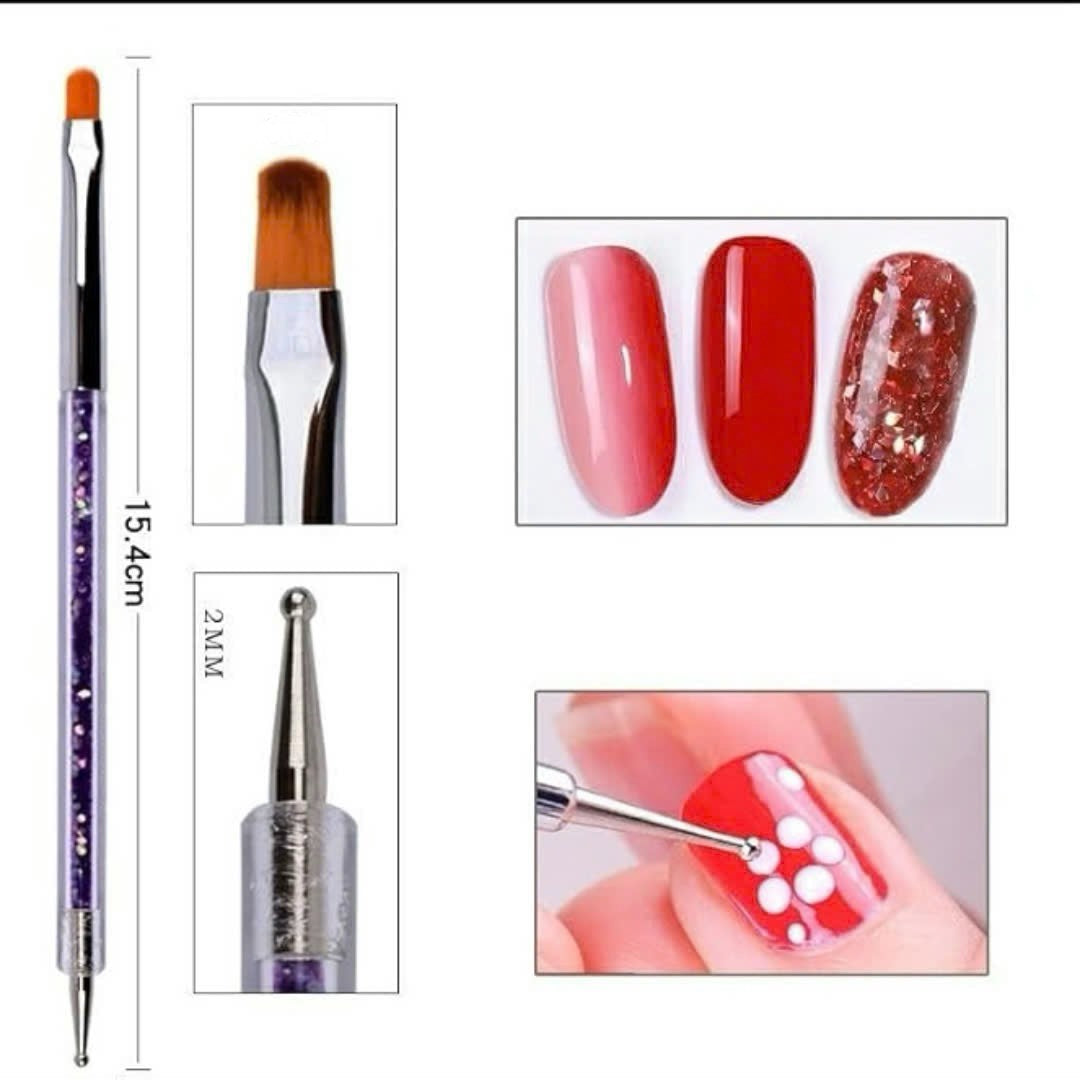 Nail Art Liner Brush Pen Dotting (Set 5pcs)