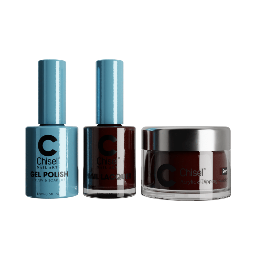 Chisel - Gel & Lacquer & Dip Trio Solid (#01 - #100) - NEW 2024