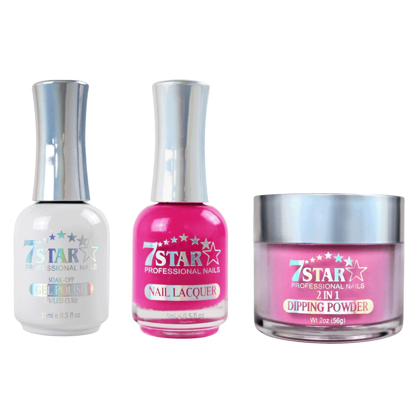 7 Star - Gel & Lacquer & Dip Trio (#201 - #300)