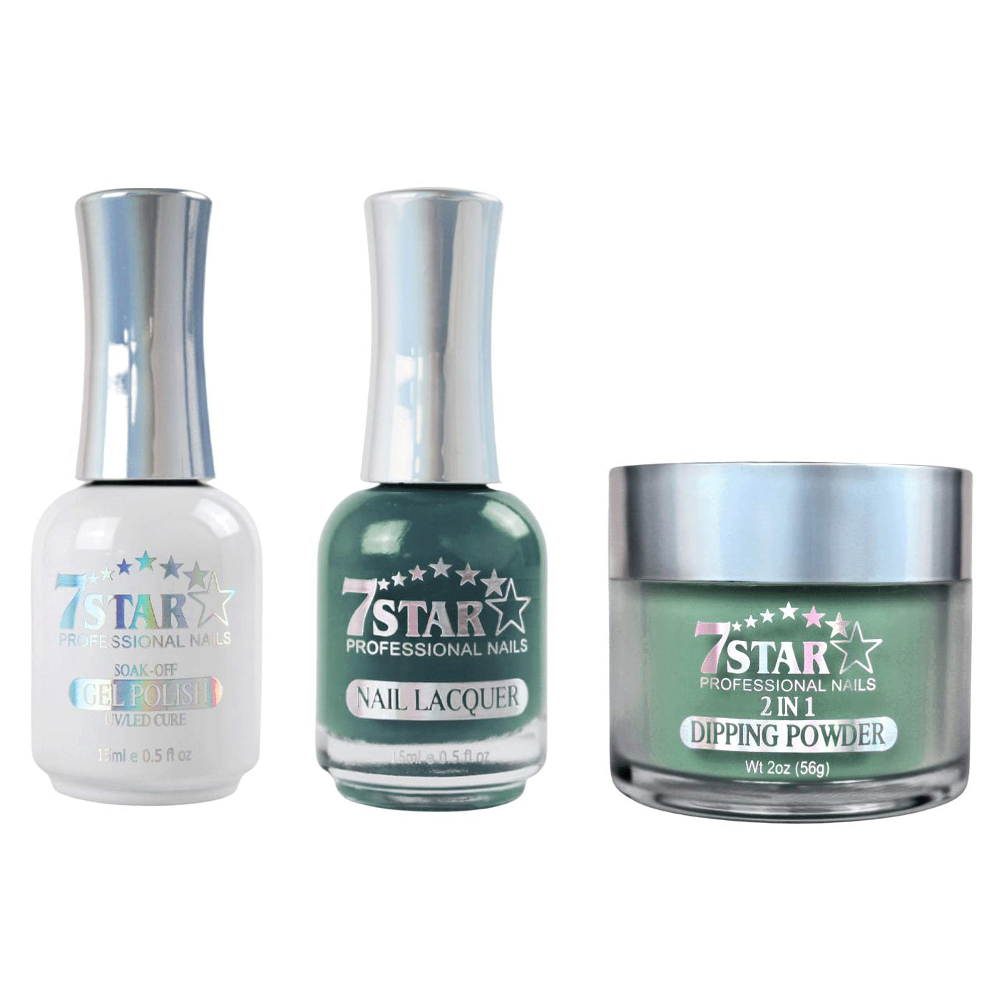7 Star - Gel & Lacquer & Dip Trio (#401 - #419)