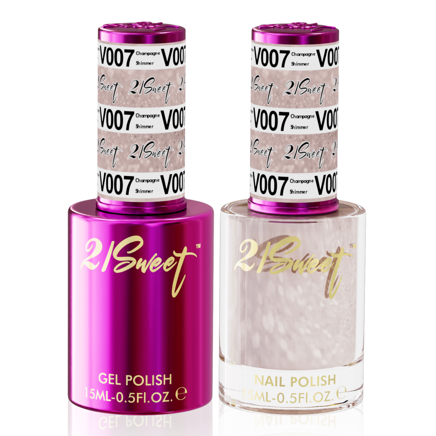 21Sweet - Gel & Lacquer Duo (#01 - #100) - NEW 2024