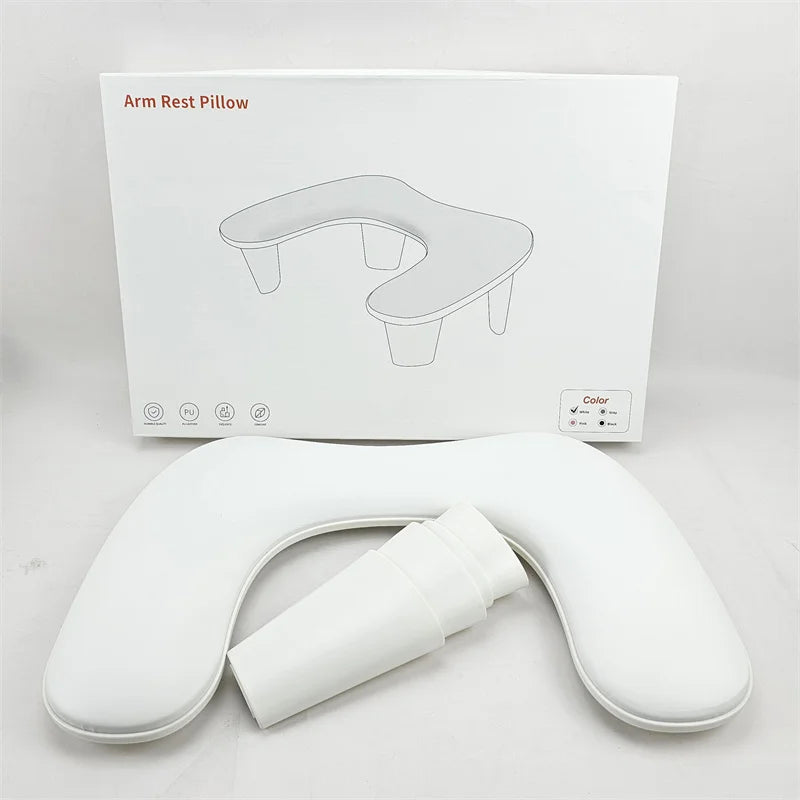 Hand Arm Rest Pillow Soft PU Leather Hand Pillow Butterfly Nail Pillow Nail Salon Tool New Design