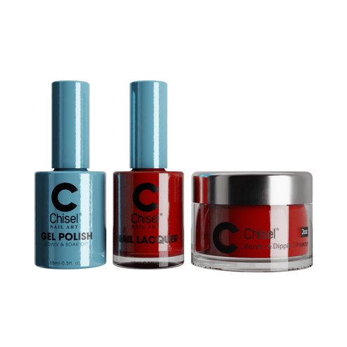 Chisel - Gel & Lacquer & Dip Trio Solid (#01 - #100) - NEW 2024